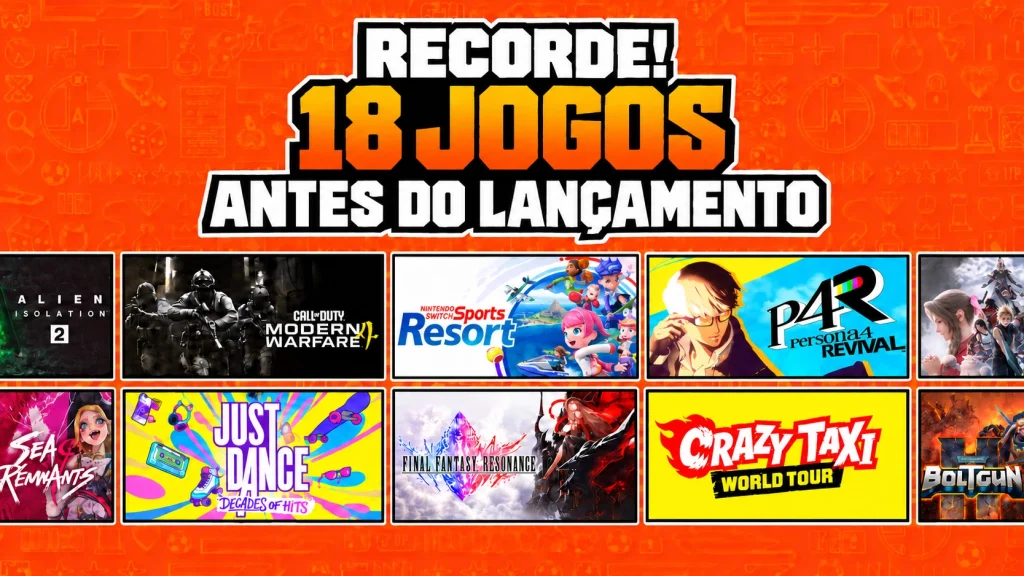 Recorde de Lançamentos